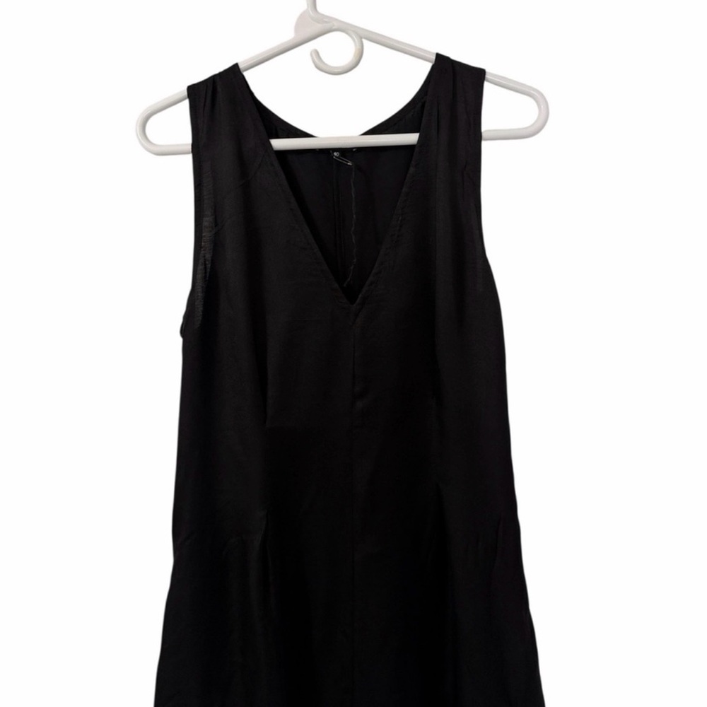 Ann Demeulemeester Black Silk Blend Hi-lo
Hem Maxi Dress(Size 40) - Picture 7 of 10